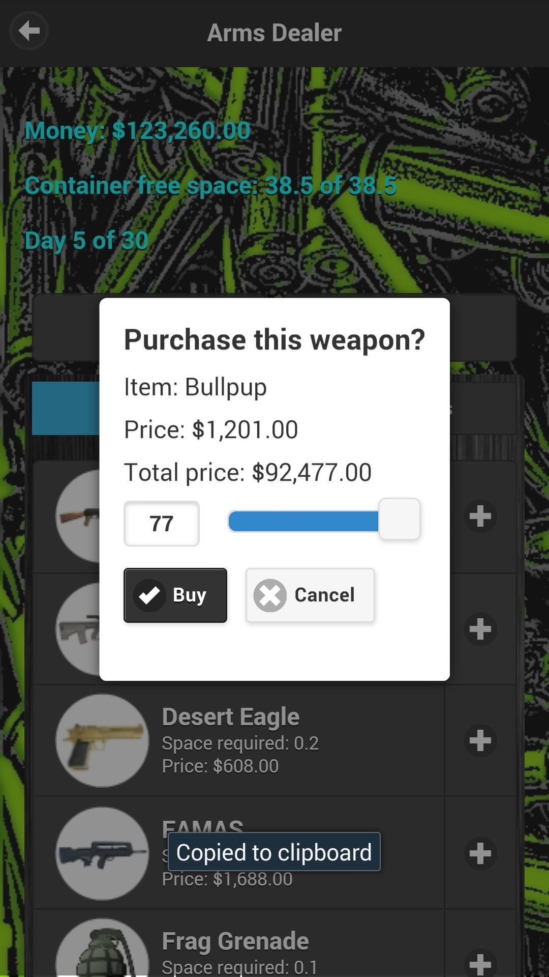 Arms Dealer