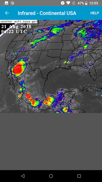 Simple Satellite Weather Loops