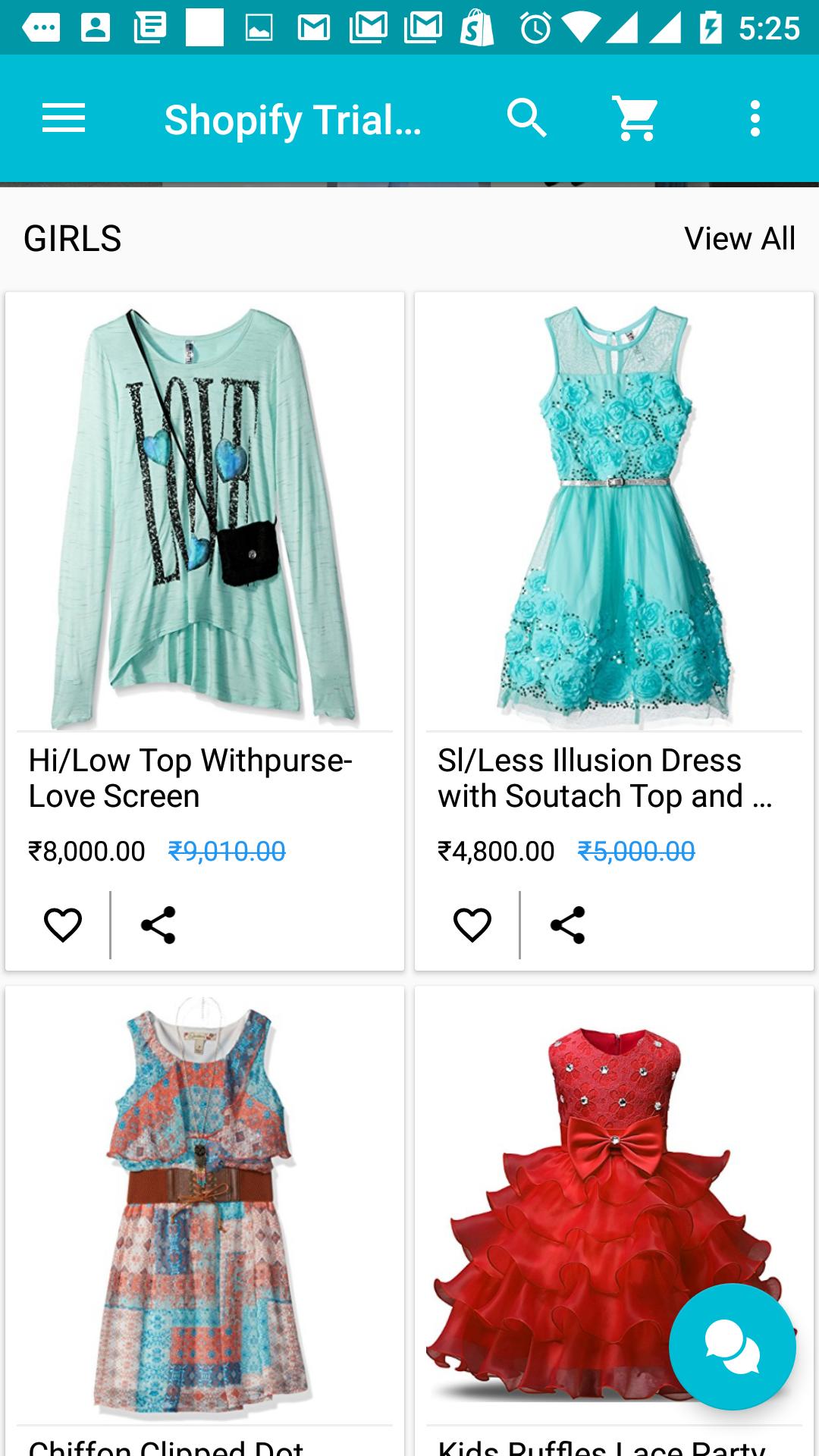 Ecommerce Trial App