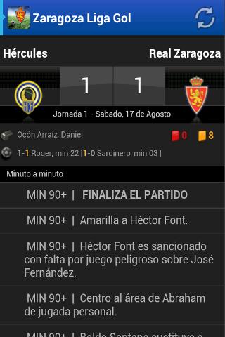 Zaragoza Liga Gol