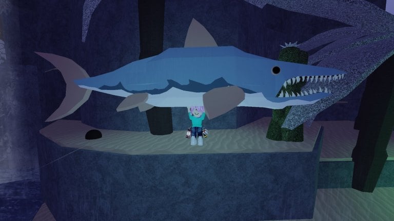 Como encontrar e pegar um helicoprion em Fisch