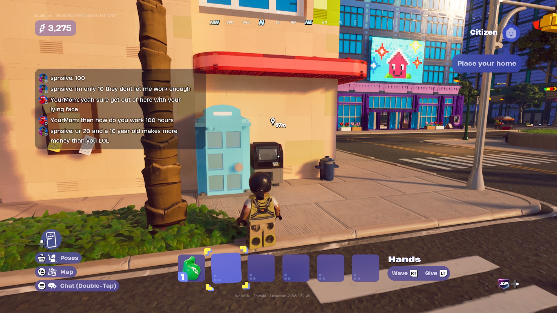 أين تجد جميع مواقع ATM في Lego Fortnite Brick Life