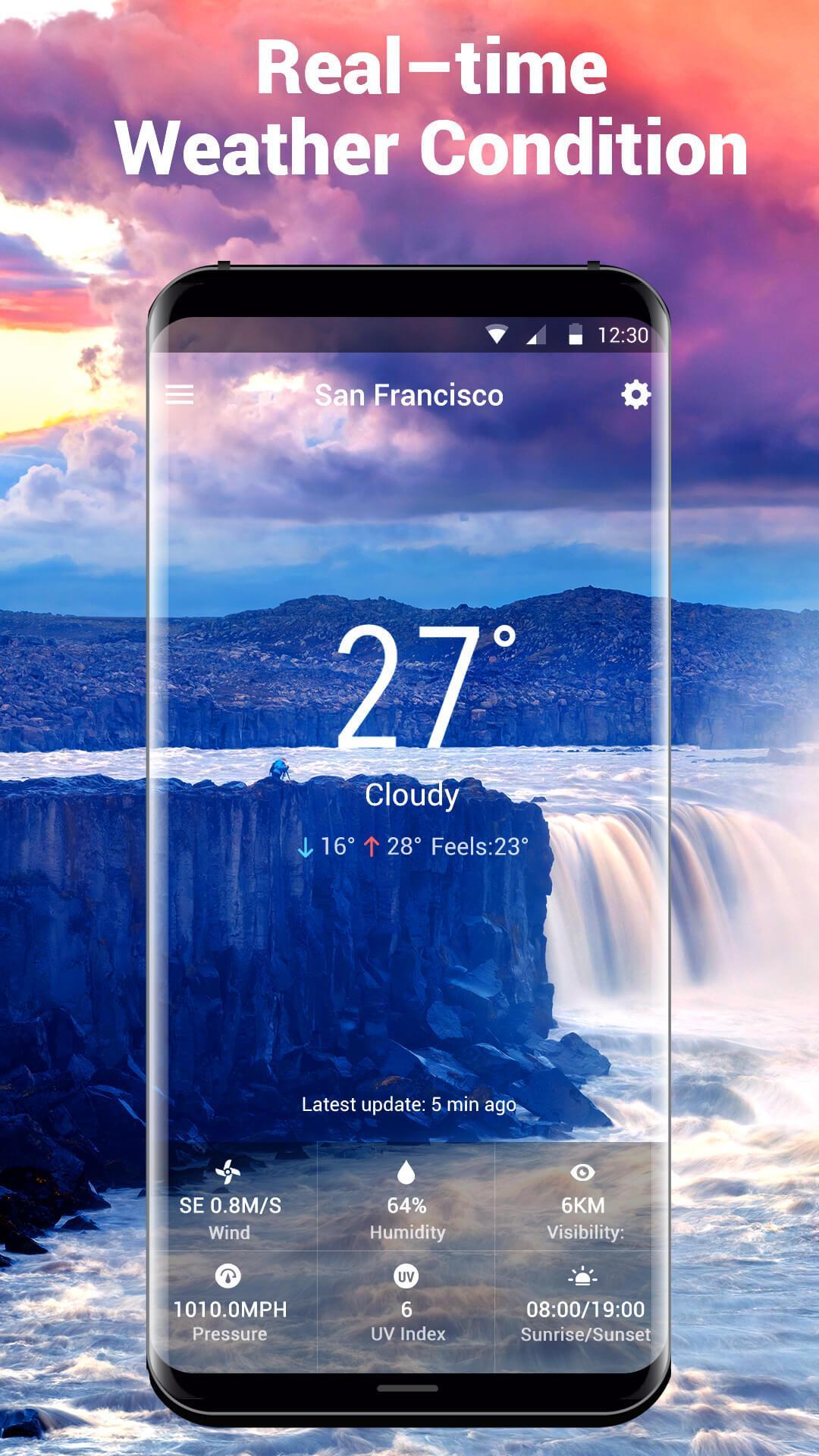 Live weather & widget for android