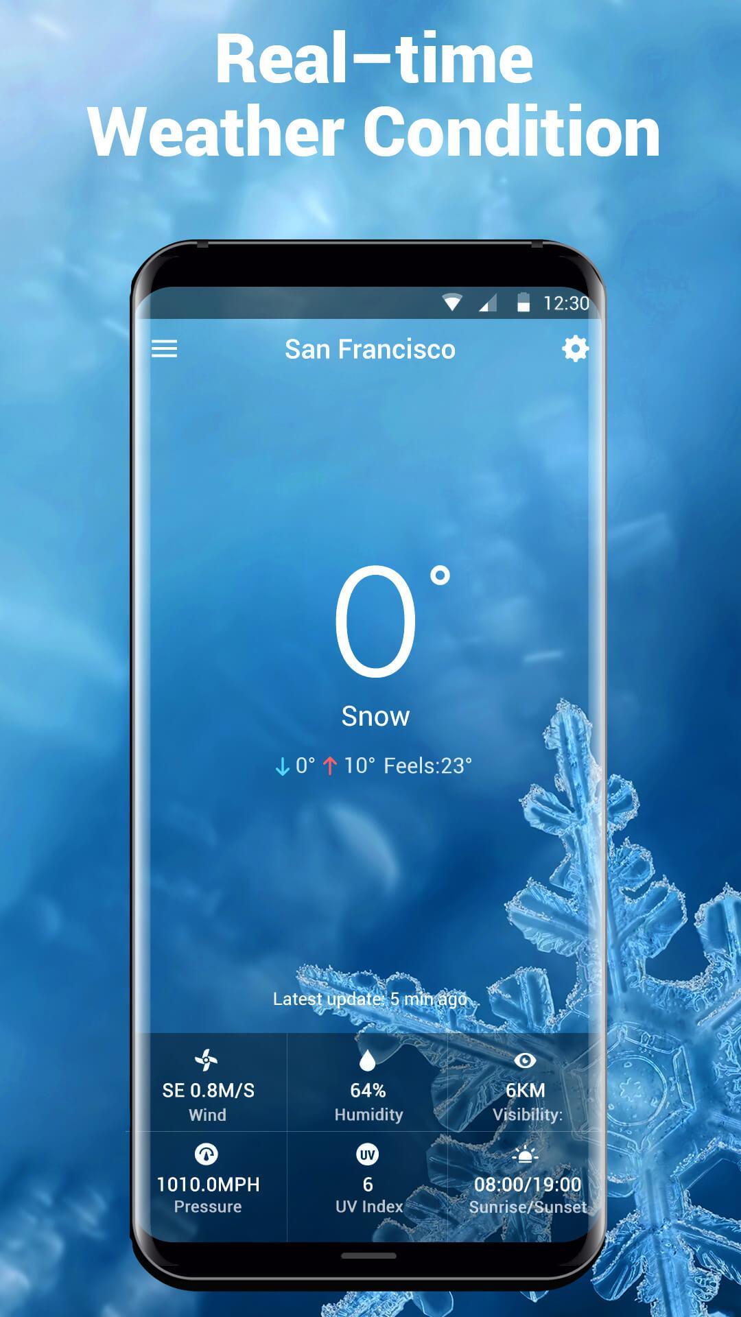 Live weather & widget for android
