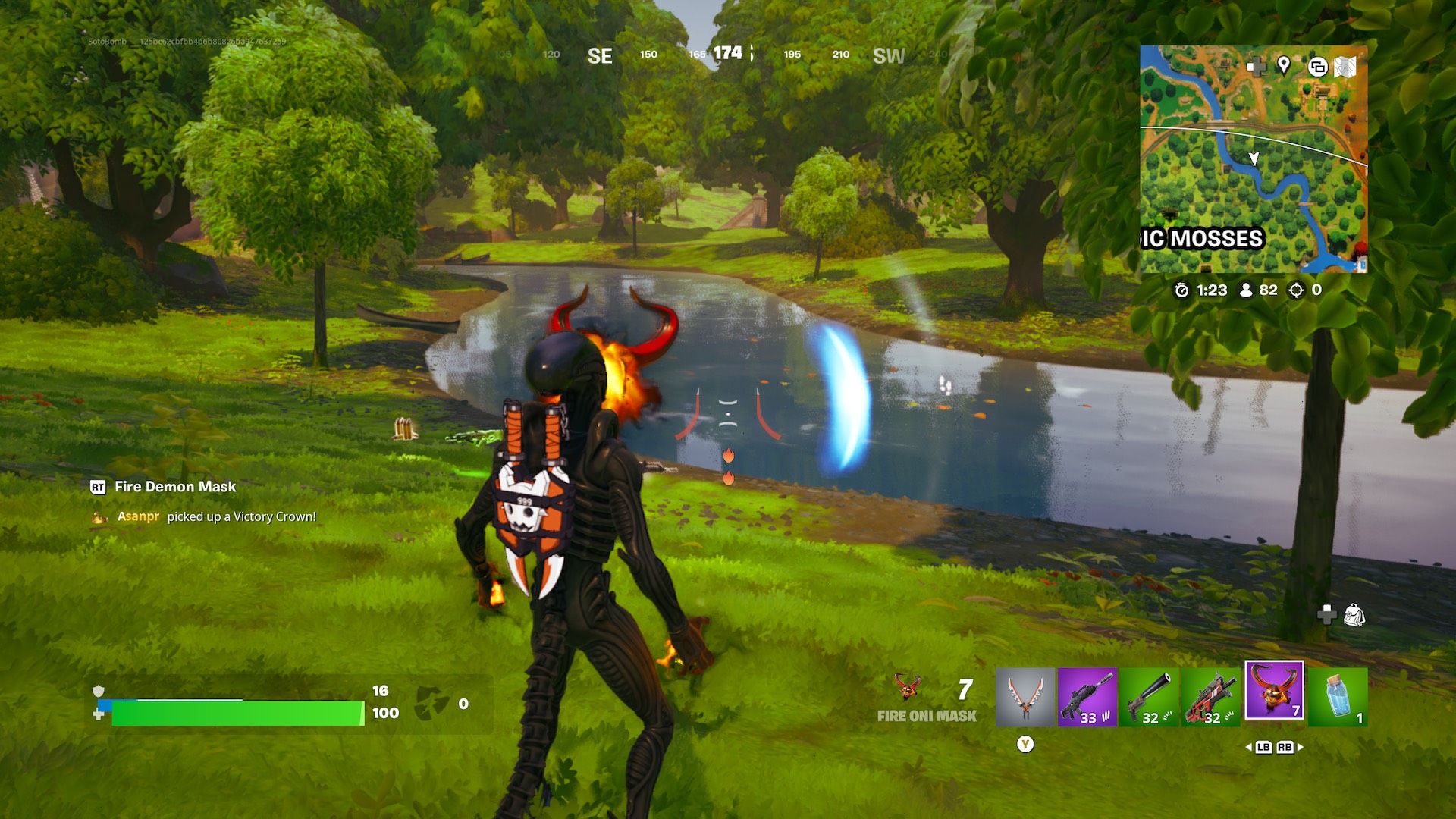 マスクを使用するか、Fortniteで自分自身を取り除くことを決定する方法