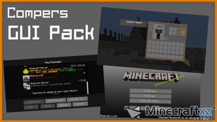 Modern Material Pack CompperのGUIリソースパック