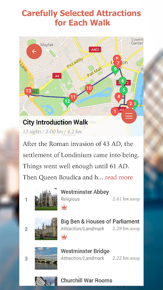 Lucca Map and Walks