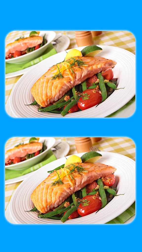 Find The Difference - Food