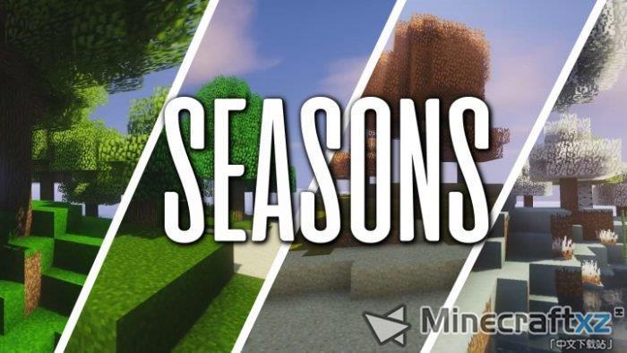 Seasons in Minecraft Resource Pack