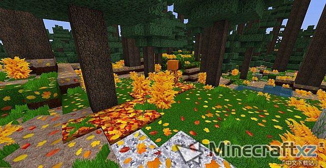 Zarda 's Autumn HD Material Pack Zedercraft Autumn HD Resource Pack