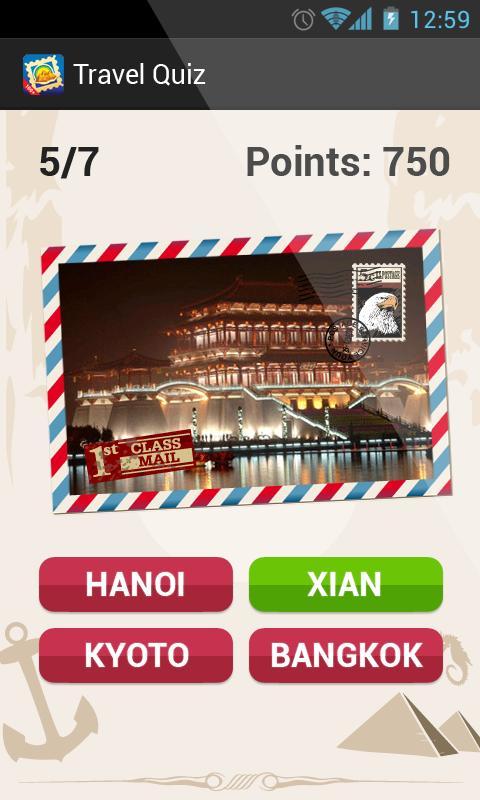 Travel Quiz Guess