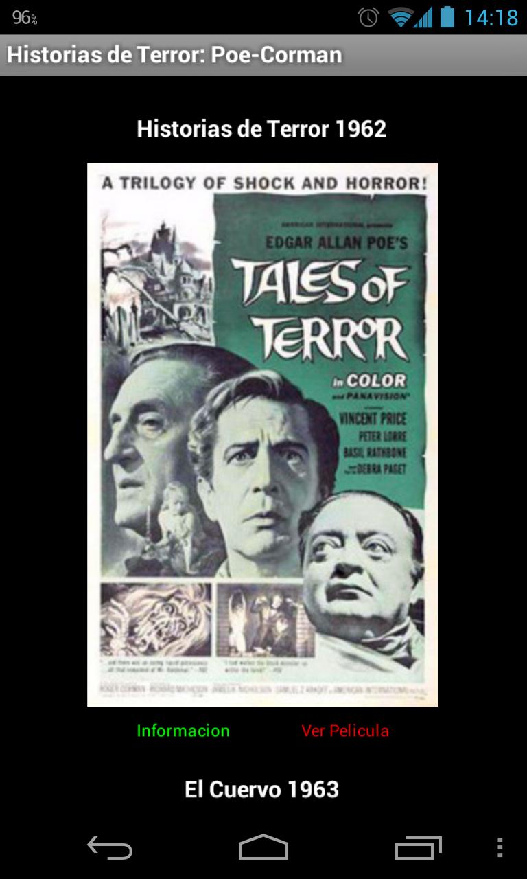 Historias de Terror Poe-Corman