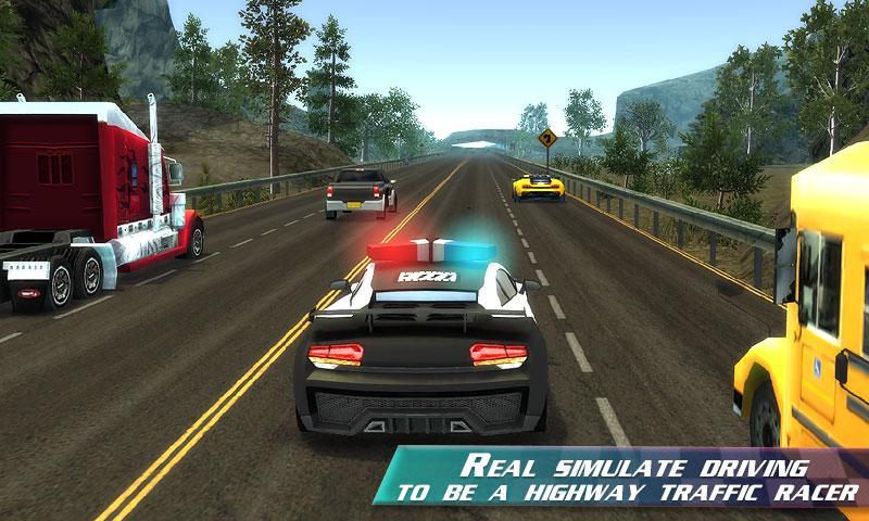 Traffic City Racing Car