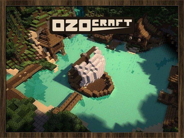 Minecraft Ozocraft วัสดุที่ยอดเยี่ยม