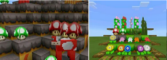 Minecraft 1.9 Super Mario Materialpaket