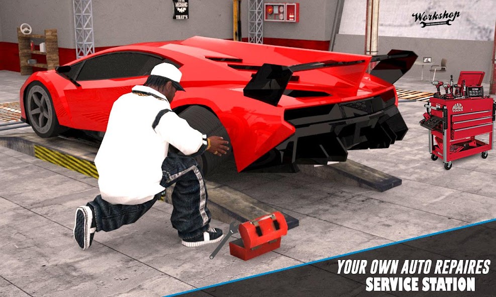 Car Mechanic Retro Games