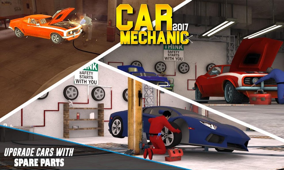 Car Mechanic Retro Games