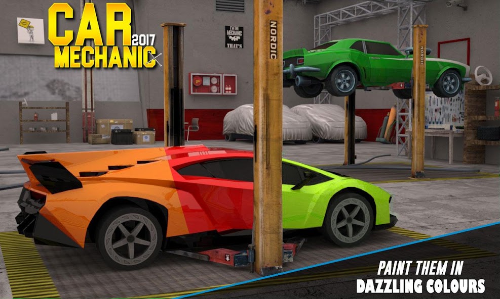Car Mechanic Retro Games