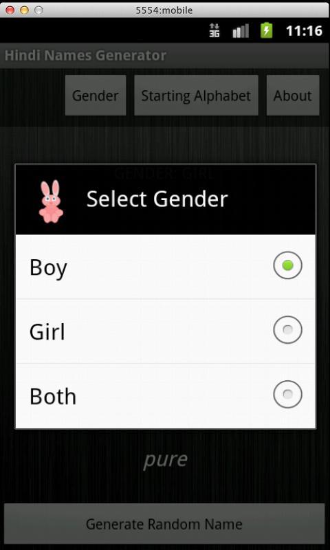 Hindi Baby Name Generator