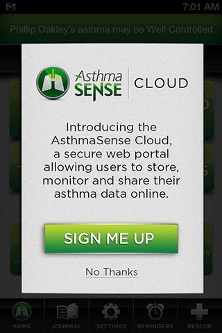 AsthmaSense Cloud