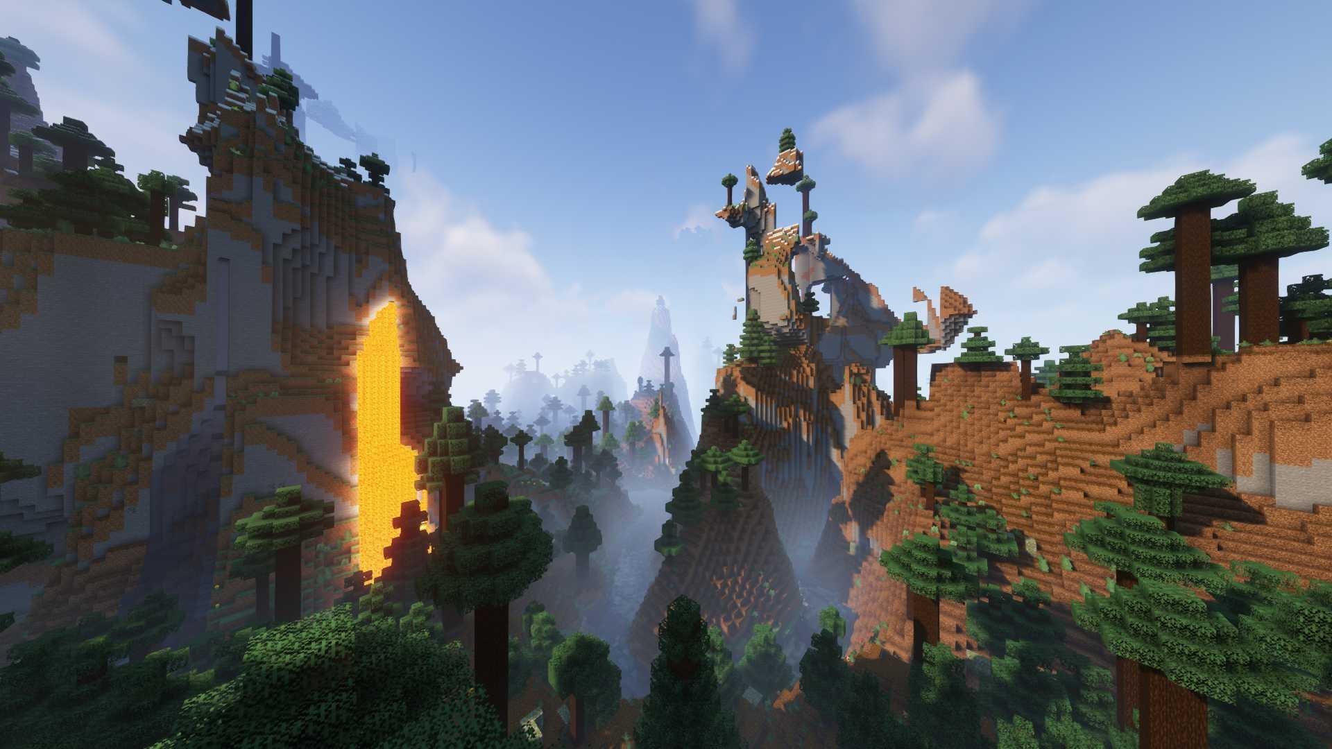 Shaders complémentaires Minecraft Light and Shadow |