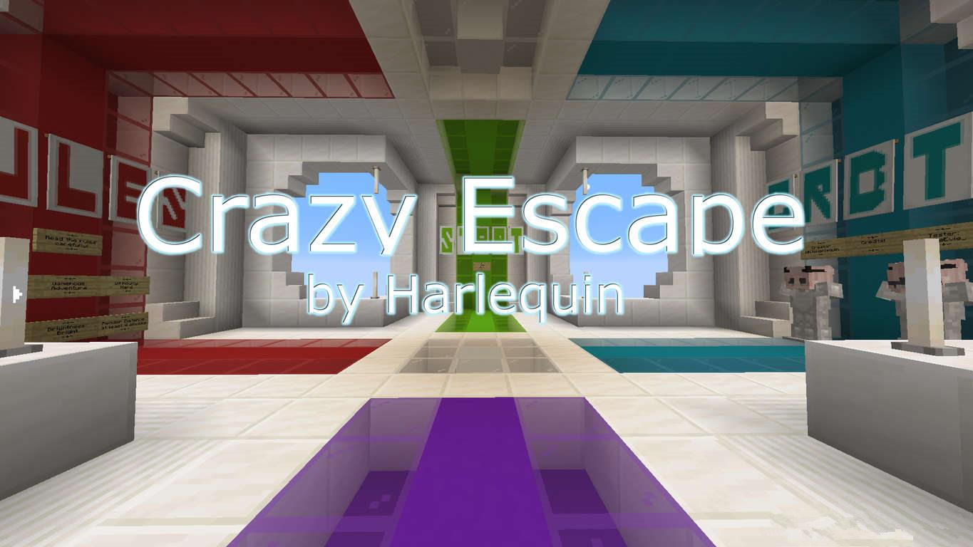 我的世界瘋狂逃逸（Crazy Escape）Map
