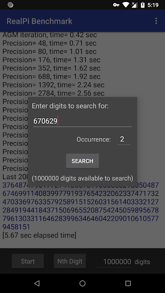 Real Pi Benchmark