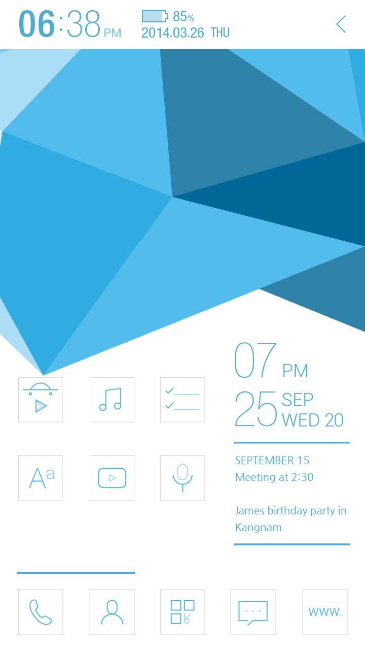 Dynamic Blue