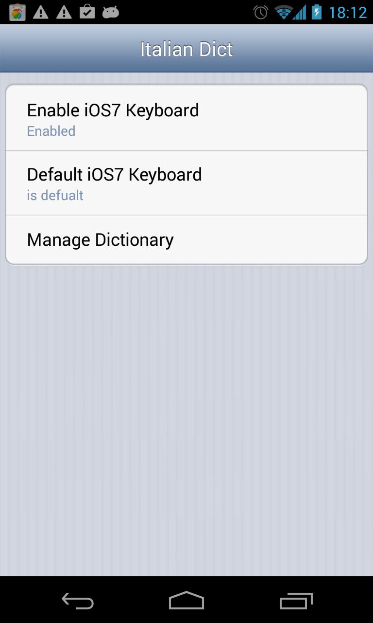 Emoji Keyboard Italian Dict