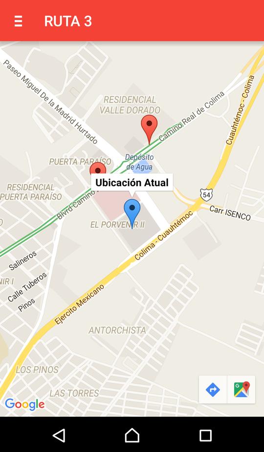 Rutas Colima