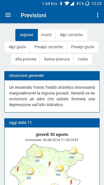 ARPA FVG  - meteo