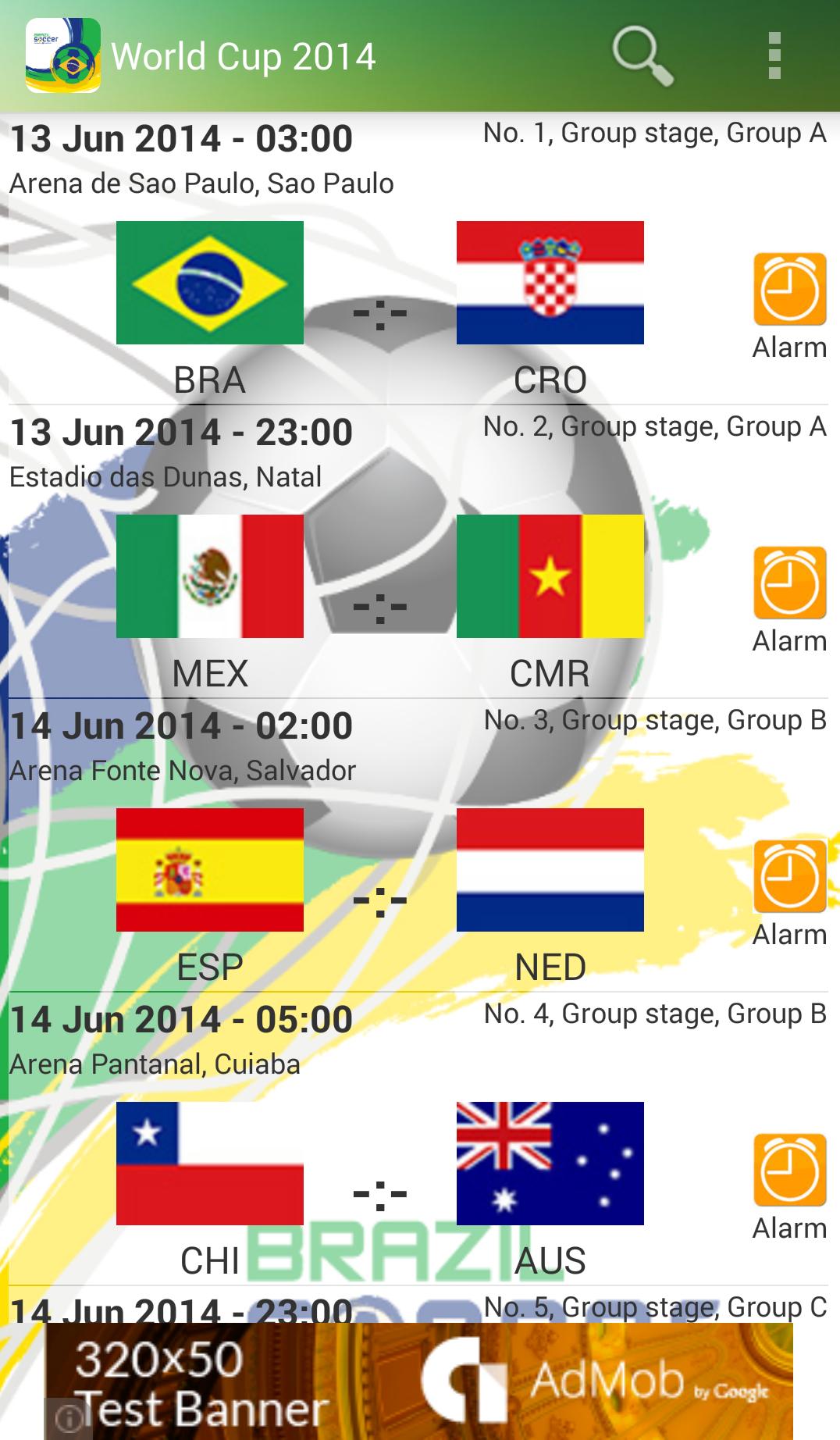 World Football Cup 2014