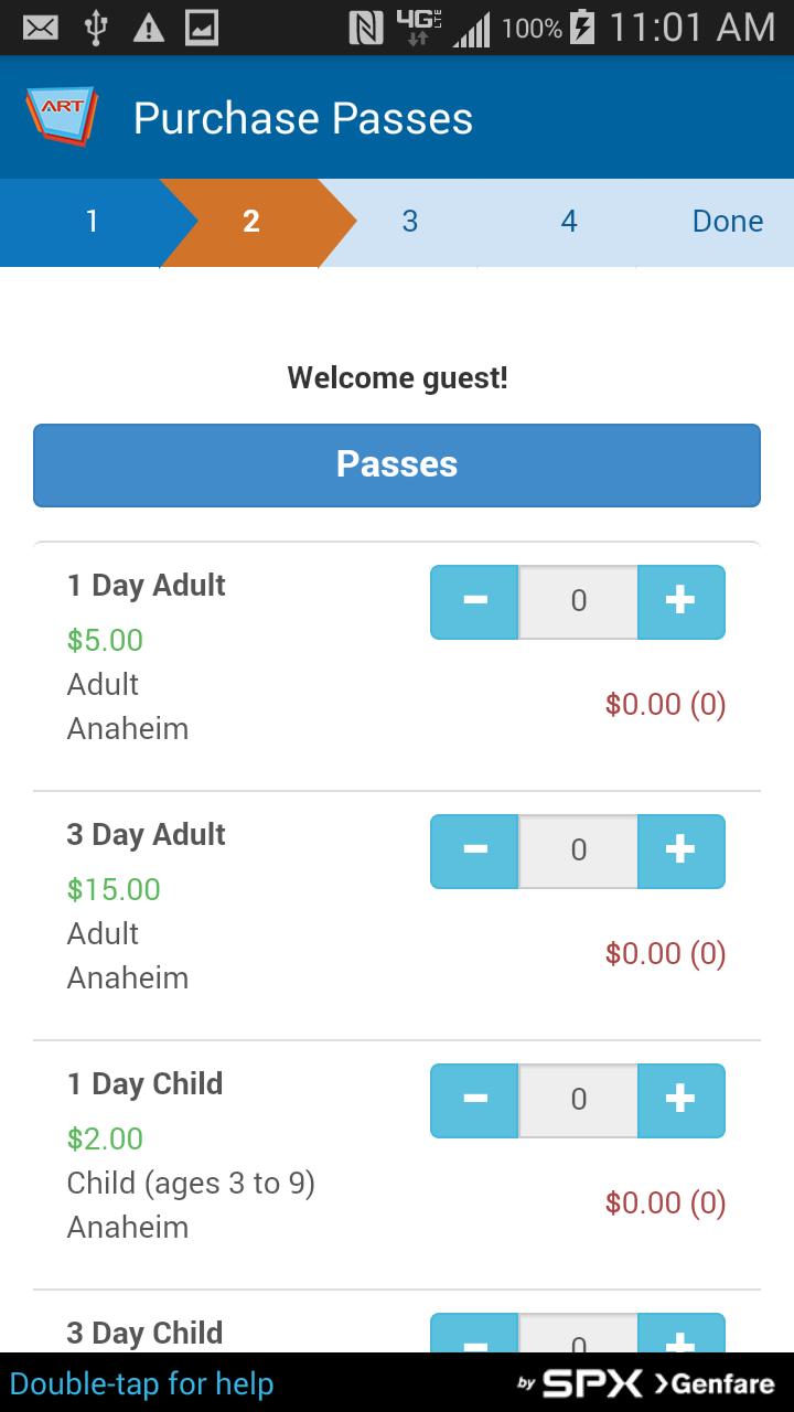 ART Ticketing
