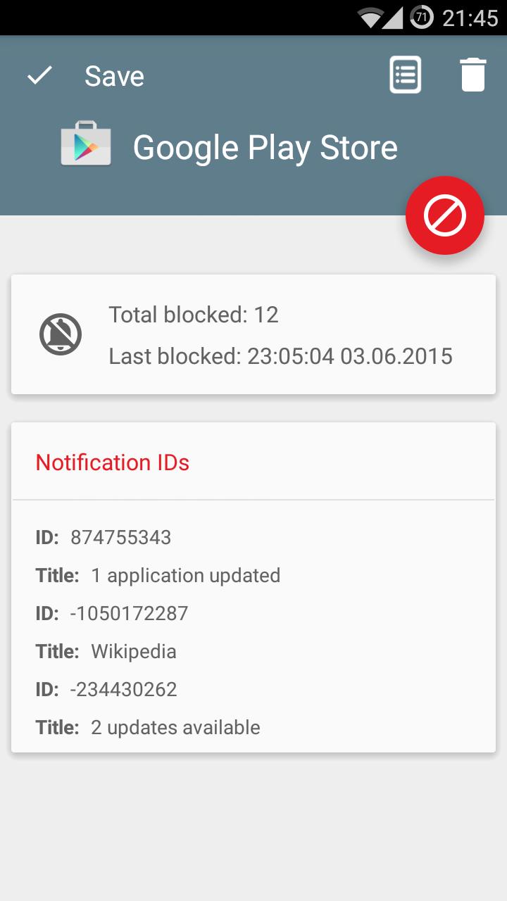 Denotify