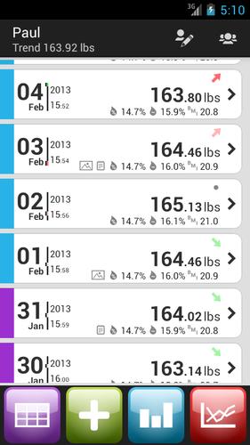 Weight loss and fitness app