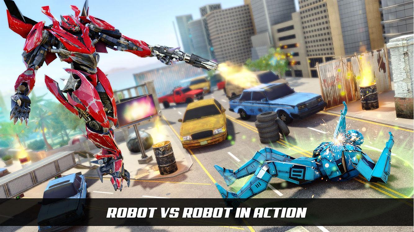 Real Robot Crocodile Game: robot transforming