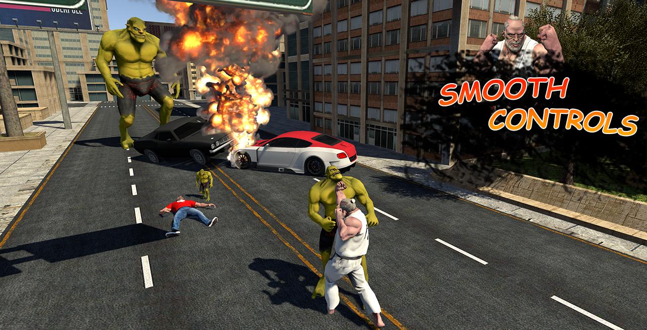 Monster Fighter Heroes: Dangerous Fight in City