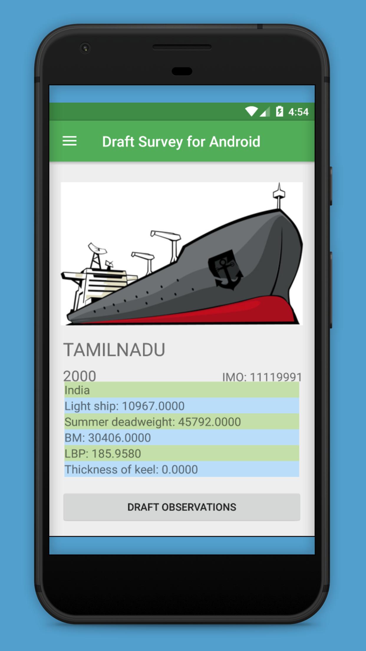 Draft Survey for Android