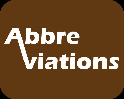 Abbreviations