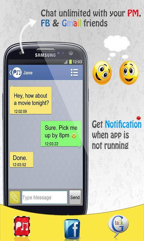pipeMedia:chat&share messenger