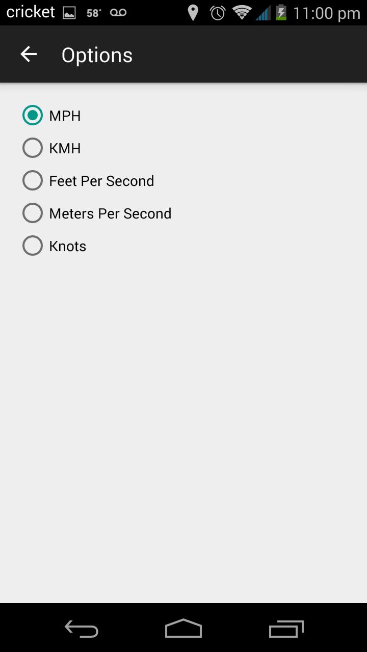 Simple Speedometer