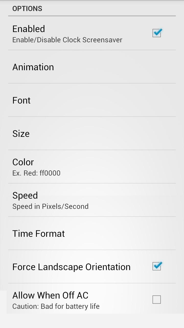 Clock Screensaver Free