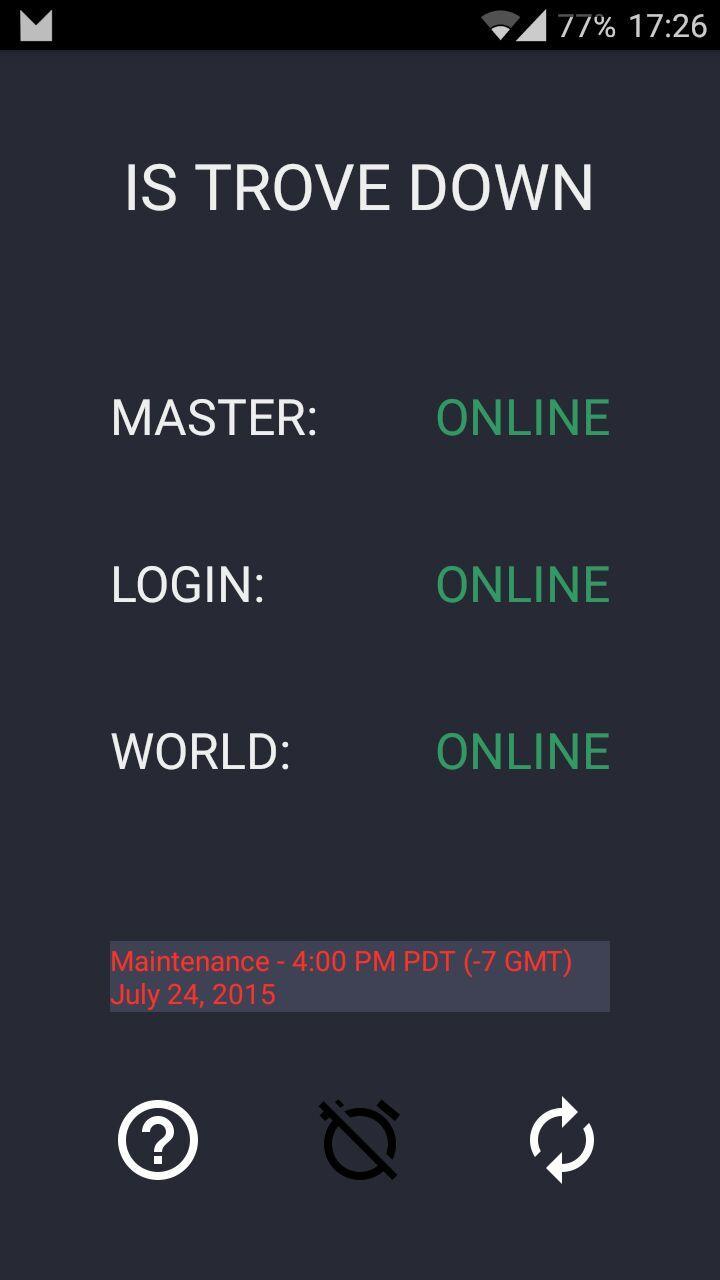 Is Trove Down
