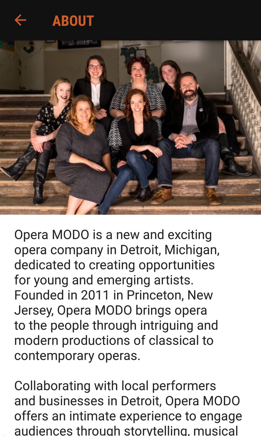 Opera MODO