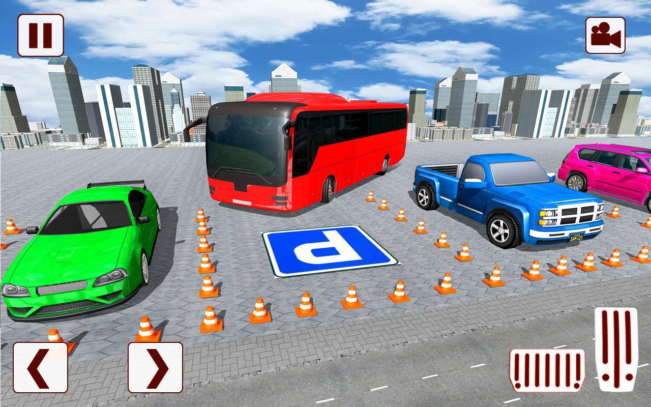 Modern Bus Parking 2019