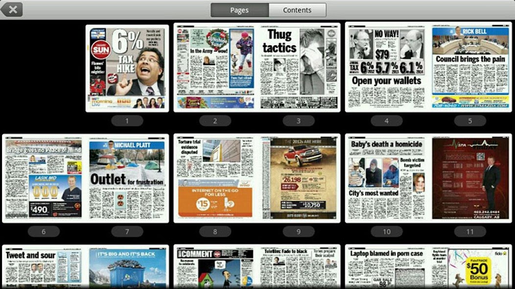 Calgary Sun e-edition