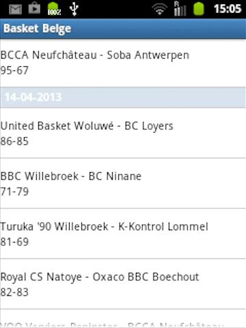 Basket Belge