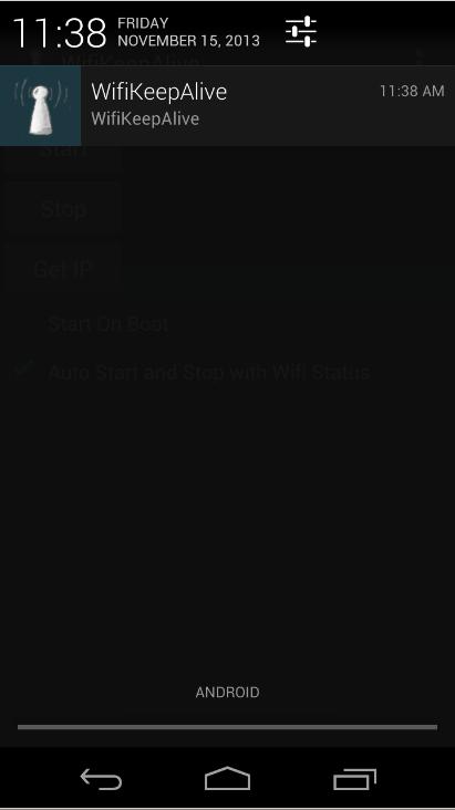 WIFI KeepAlive
