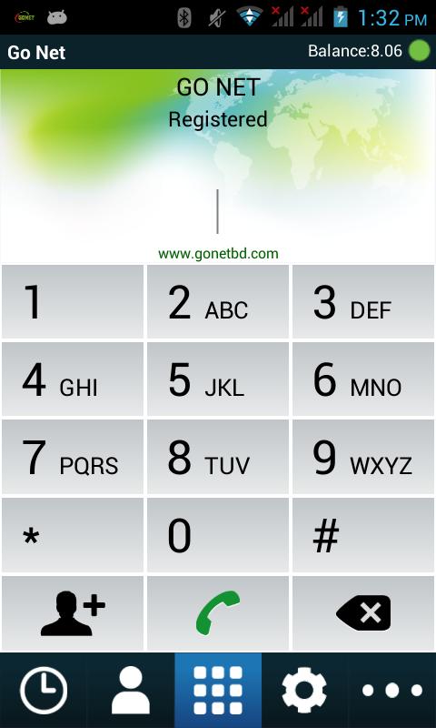 GoNet dialer