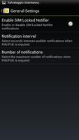 SIM Locked Notifier